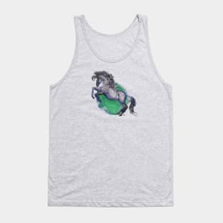 Dapper Dapple Gray Horse Tank Top